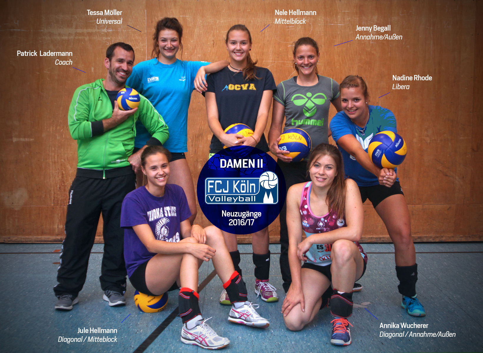 VB Damen II: Viel Rotation im Team