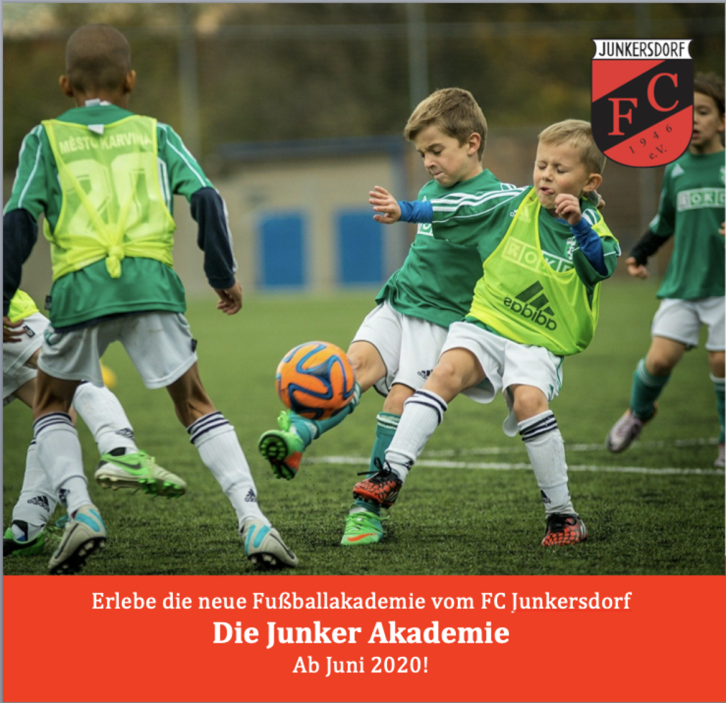 +++ Die neue Fußballakademie beim FC Junkersdorf +++ +++ Die neue Fußballakademie beim FC Junkersdorf +++
