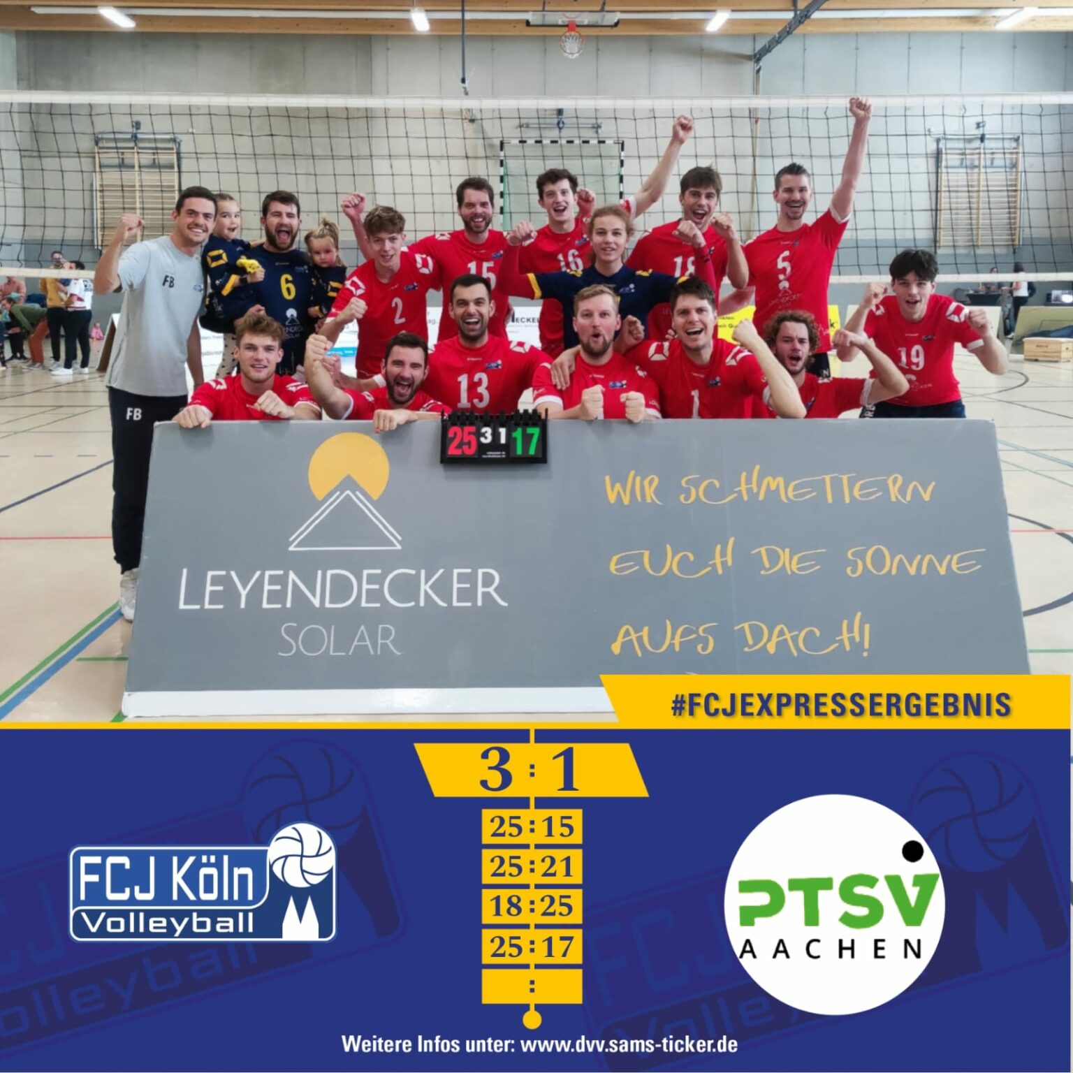 Der #fcjexpress feiert den Sieg